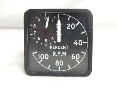 Nimrod Tachometer, RPM Indicator, Aircraft No. XW664, Glass Cracked [GR2D]