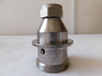 Niphan 3 Pin And Earth Trailing Socket Nickel Plated Brass LPA C34J/INS [1R10A]