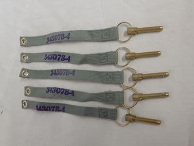 Pack 5 Push Pin Assy, Avdel BLDS4-10, 1/4