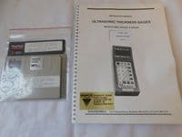 Panametrics Ultrasonic Thickness Gauge, Model 22DLHR Full Working Order [1R5C]
