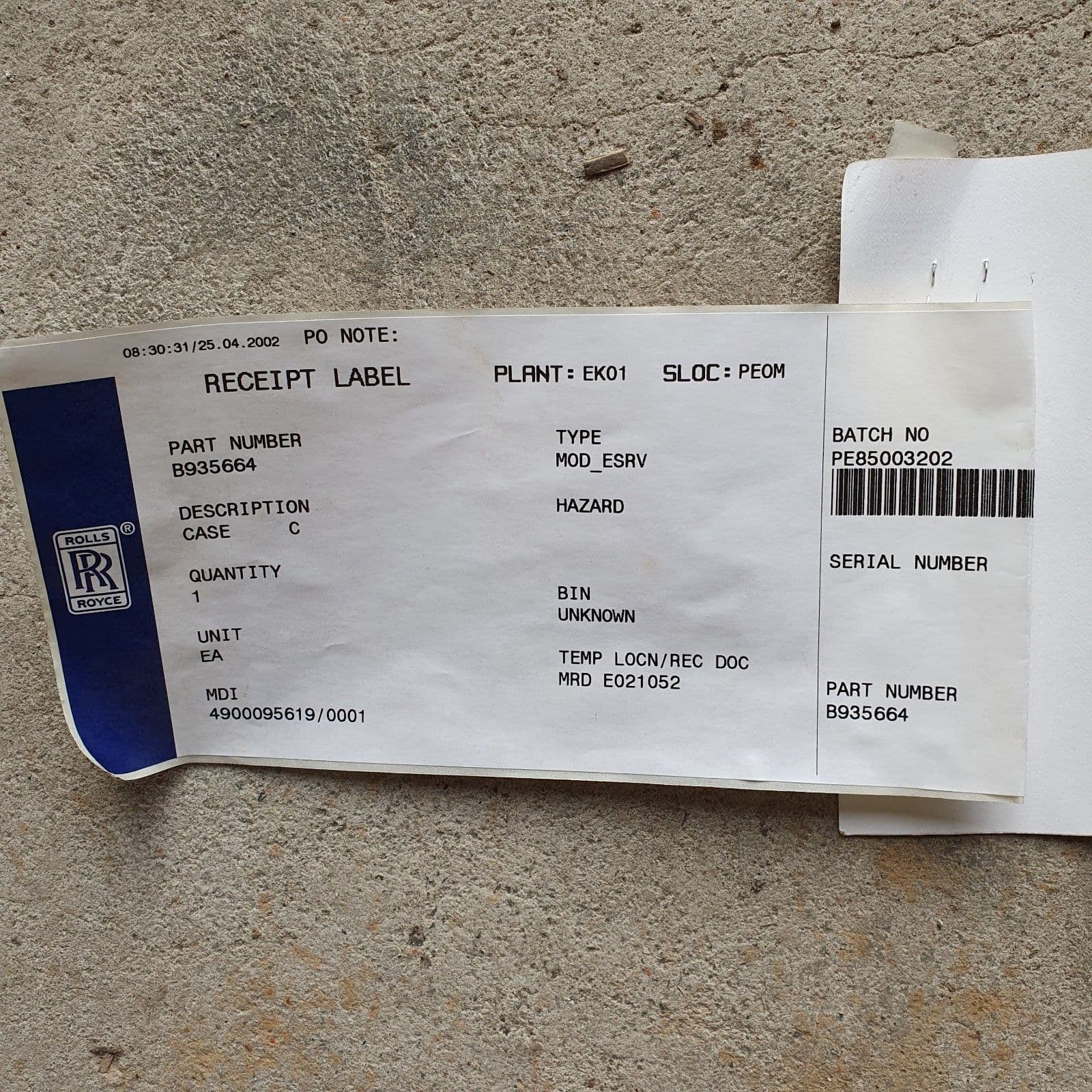 Pegasus Jet Engine Intermediate Casing