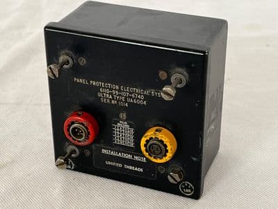 Puma Helicopter Panel Protection Electrical System From XW207 [D5C]