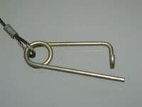 Quick Release Aircraft Locking Pin & Safety Clip, 1/2