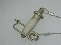 Quick Release Aircraft Locking Pin & Safety Clip, 1/2