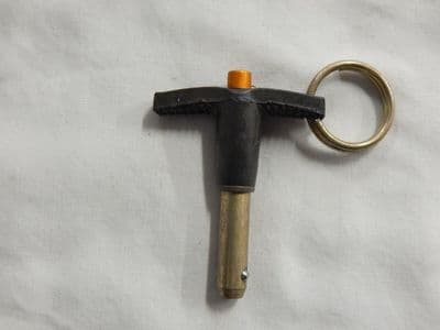 Quick Release Aircraft T Pip Pin, 8mm Diameter, 20mm Grip, PAN3505-0820 [GR3B-4]