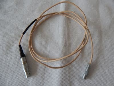 Racal Cougar Covert Radio 5 Pin Male to 3 Pin Female Converter Cable [CL13A]