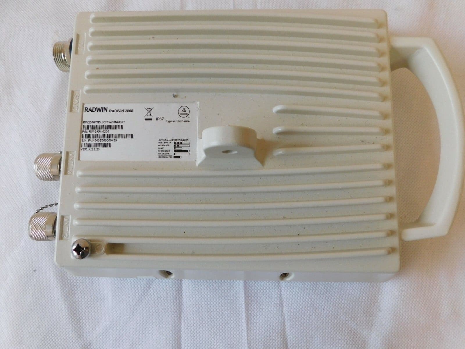 Radwin 2000 Out-Door Unit ODU RW-2954-0200 1R1E