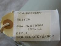 RAF Aircraft Flight Control System Selector Switch Part No 6M4.N.8789A1 [1R10C]