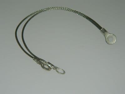 Retaining Cable Length 16cm With Eye Ends Part Number VGS-1302-T-6-6 [E10]