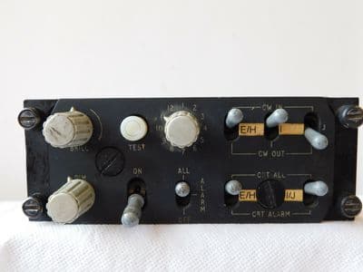 Sea King and Puma Helicopter RWR Control Unit, Ref No: 10L/6183290 [1R4B]