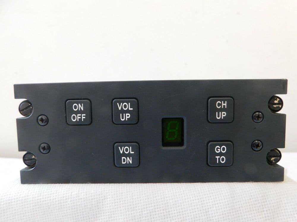 Sea King Helicopter Control Radio Set From XZ592 1R2B