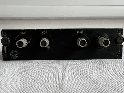Sea King Helicopter Crewmans Audio Selector Panel, Part No. S693-27 [1R9C]