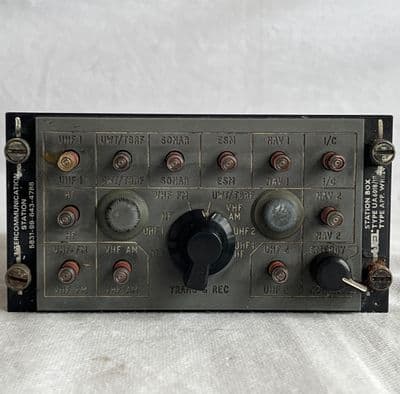 Sea King Helicopter Intercommunication Station Box, UA6018/1F [1R7B1]
