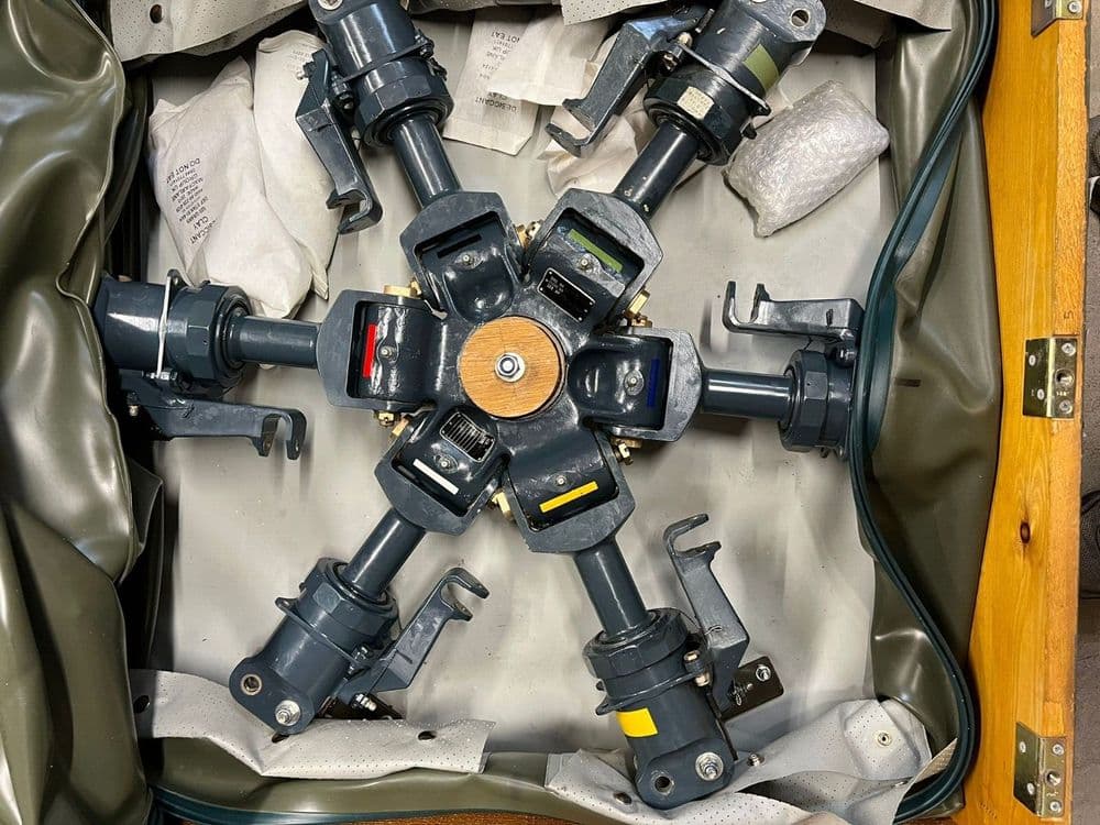 Sea King Helicopter Tail Rotor Head From XZ587
