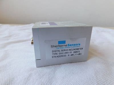 Sherborne Sensors Digital Servo Inclinometer Dual Axis Type DSIC-2051-15 [1R8C]