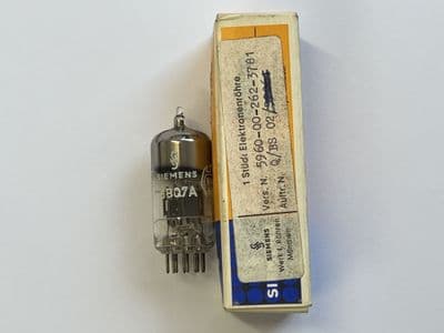 Siemens 6BQ7A Electronic Tube Valve, 6.3V, 0.4A [3R1C, EC36]
