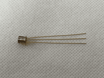 Silicon Bipolar Transistor, CV7646, NPN, 15V, 0.36W, TO18 [3R1E, EC50]