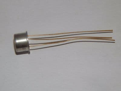 Silicon NPN Transistor, 2N656, 0.5A, 60V, 3-Pin, 1W, TO5 [3R1E, EC58]