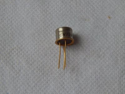 Silicon PNP Transistor CV7391, Eqvt to 2G110, 0.14W, 18V, 0.1A, TO-5 [3R1D, EC44]