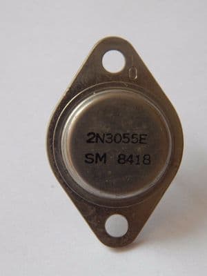 Silicon Transistor, 2N3055E, NPN, 115W, 100V, 15A, TO-3 [3R1E, EC55]