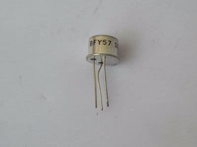 Silicon Transistor, Part No. BFY57, NPN,0.8W, 125V, 0.1A, TO-39 [3R1E, EC49]
