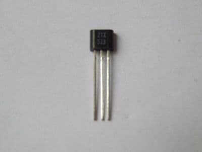 Silicon Transistor, ZTX313, NPN, 0.3W, 40V, 0.2A, TO-226 [3R1D, EC43]