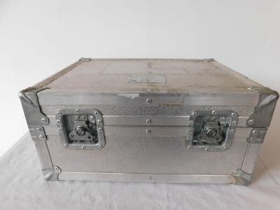 Silver Storage Transport Case With Foam Inserts, 52 x 40 x 24.5cm [PC14]