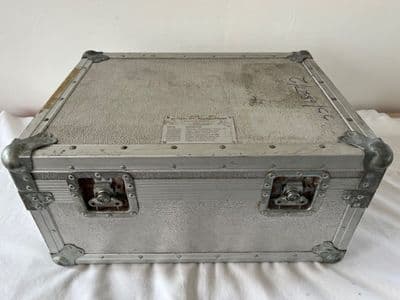 Silver Storage Transport Case With Foam Inserts, 58 x 44 x 29cm [PC20]