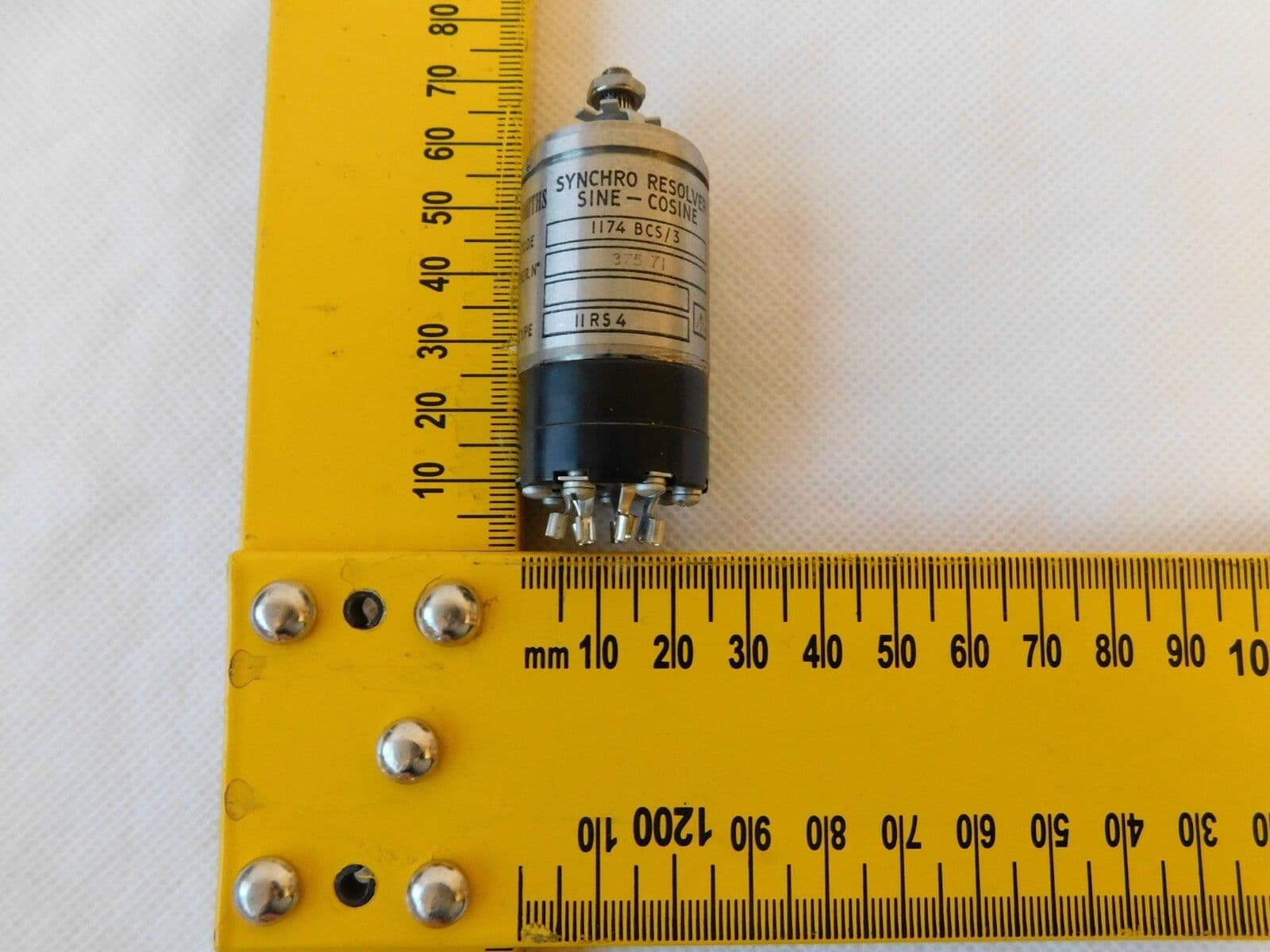 Smiths Aircraft Syncro Resolver SINE-COSINE 1174 BC5/3 1R4C