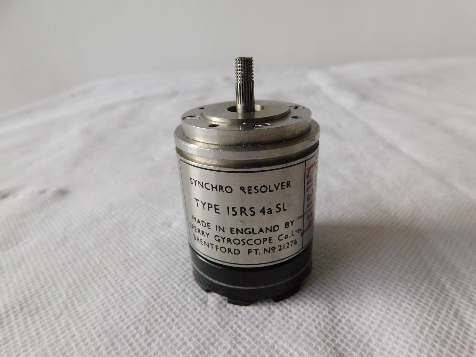 Sperry Gyroscope Aircraft Electric Synchro Resolver Type 15RS 4a SL D4B