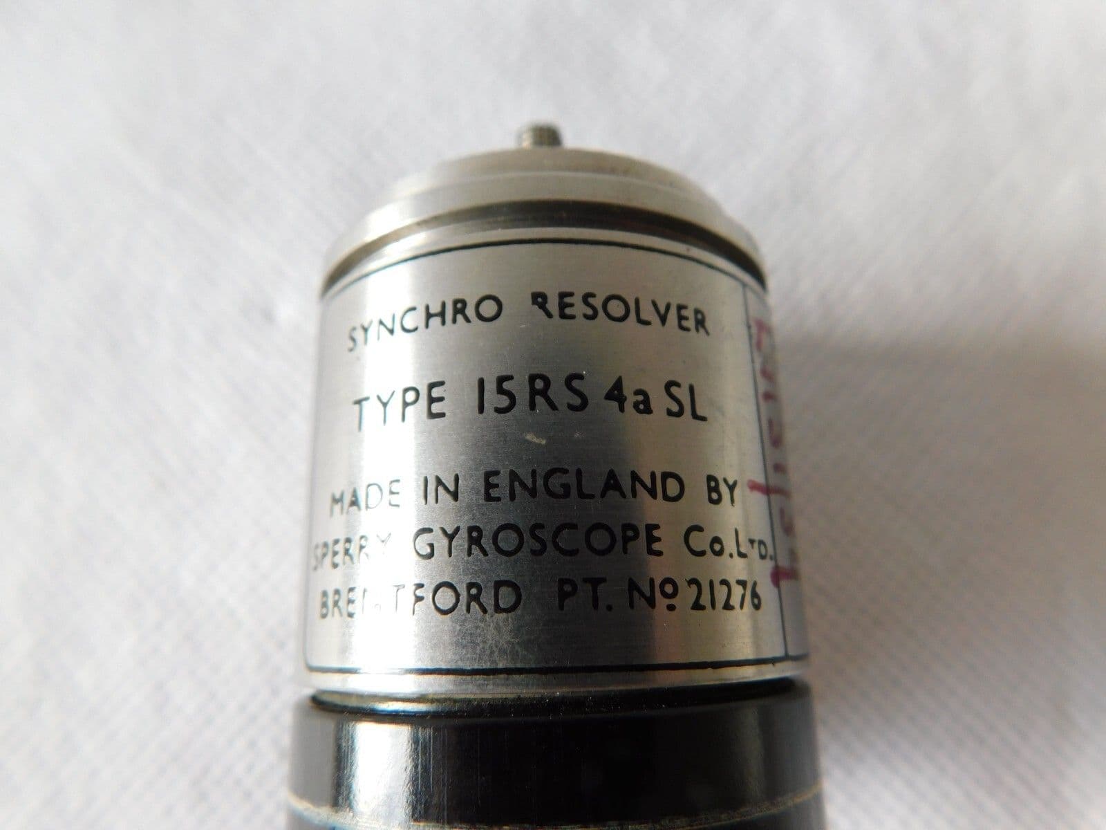 Sperry Gyroscope Aircraft Electric Synchro Resolver Type 15RS 4a SL D4B