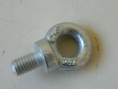 Steel Lifting Eye Bolt Thread Size M12 Weight SWL 0.4T Length 5.7cm Approx [E5]
