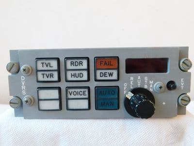 Tornado Aircraft AVRS Video Control Panel Part No:J233ZZ30000-020 [1R15B]