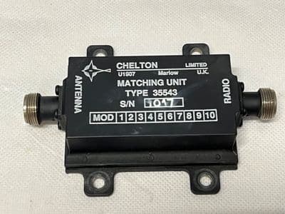 Tornado Aircraft Chelton Antenna Radio Matching Unit, Type 35543 [GR382D]