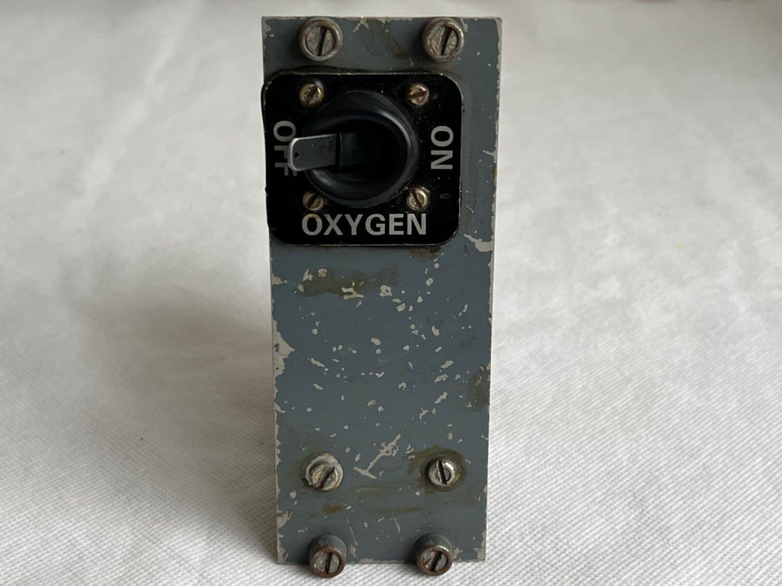 Tornado Aircraft Cockpit Oxygen Control Panel Part No 1703-W-000 D5D