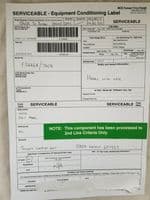 Tornado Aircraft Duct Panel. Part No A243824-401  [GR5D]