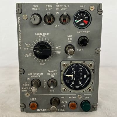 Tornado Aircraft Environmental Control Panel [D4B]