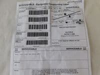 Tornado Aircraft F3 Wing Box Lower Drain Fuel Hose, From ZE735 [D4B]