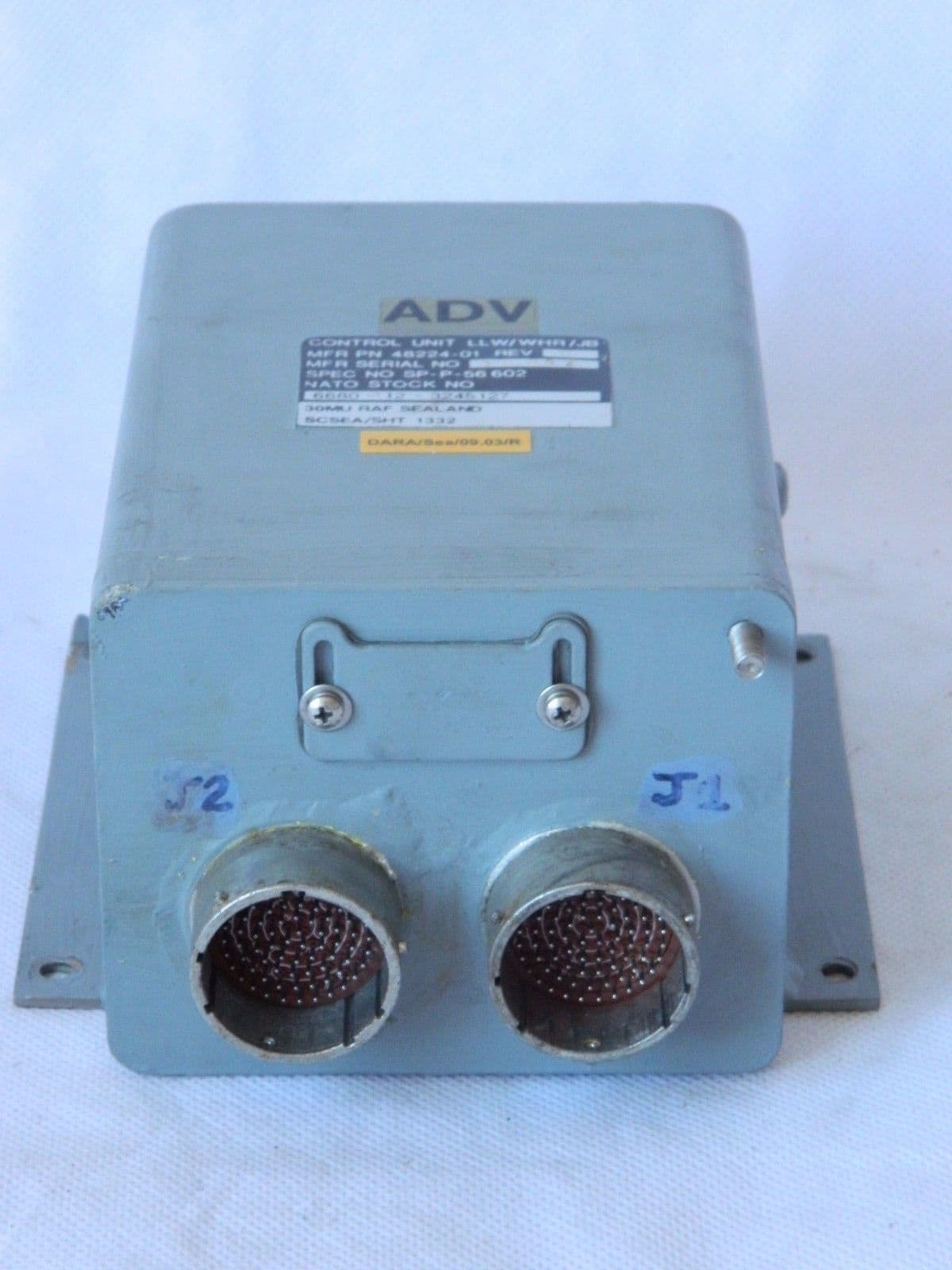 Tornado Aircraft Fuel Management Control Unit Part No 48224-01 1R3B