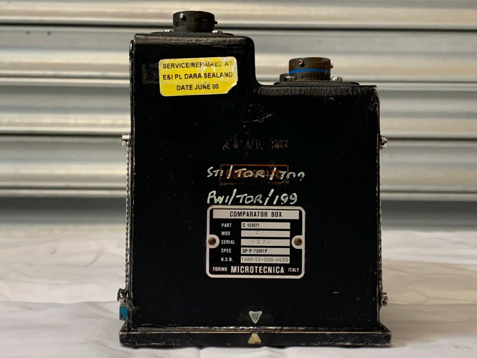 Tornado Aircraft GR4 Asymmetry Control Unit Comparator Box ZA473 GR402C