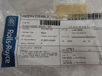 Tornado Aircraft High Pressure Turbine Rotor Disc, Stage 6, P/No JJ916806 [GR1C]