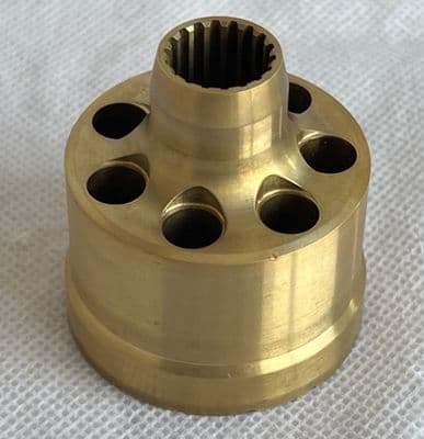 Tornado Aircraft Hydraulic Motor Cylinder Small Block, Part No. 314446 [1R8B1]