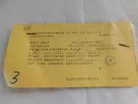 Tornado Aircraft L/H Cabin Air Conditioning Pipe Assembly, P-621113-401 [D5D]
