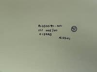 Tornado Aircraft L/H L320 Access Panel Rear Fuselage, A-250081-401 [D6D]