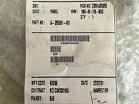 Tornado Aircraft L/H L320 Access Panel Rear Fuselage, A-250081-401 [D6D]