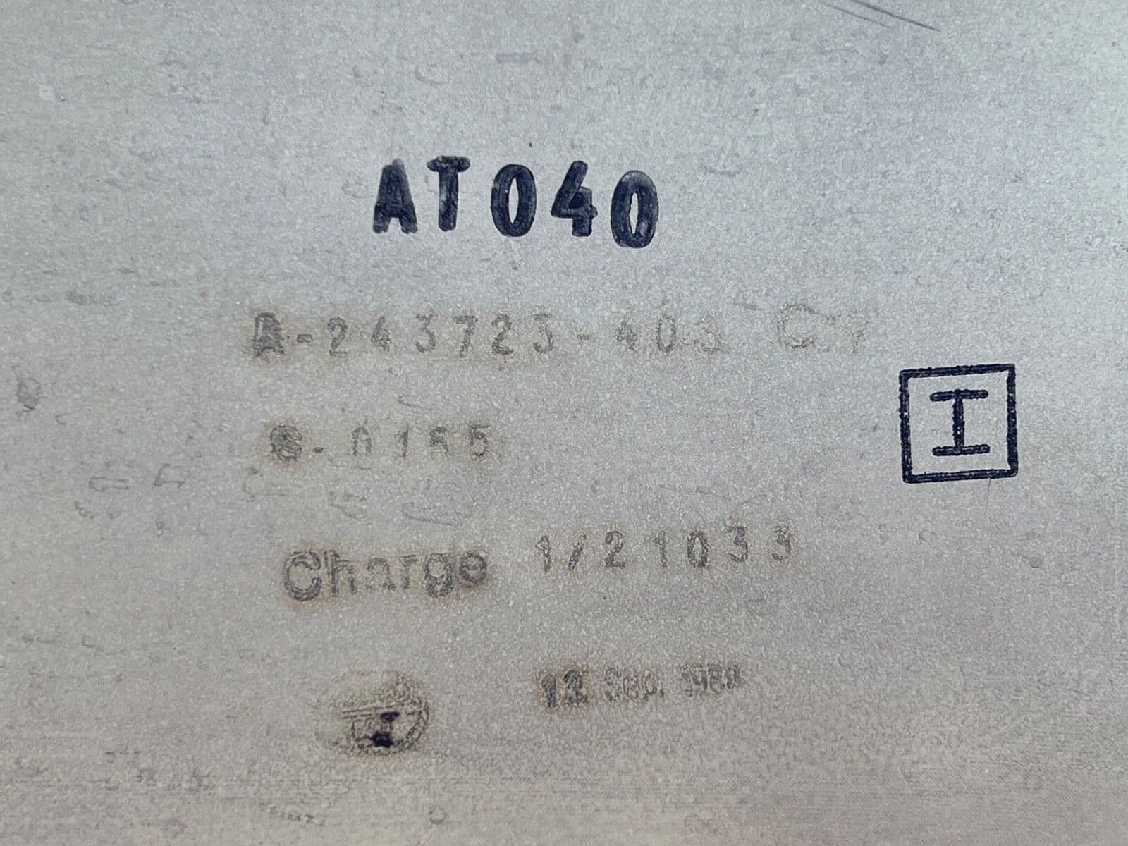 Tornado Aircraft L268 Spine Structural Cover Panel From ZE964 A243725 ...