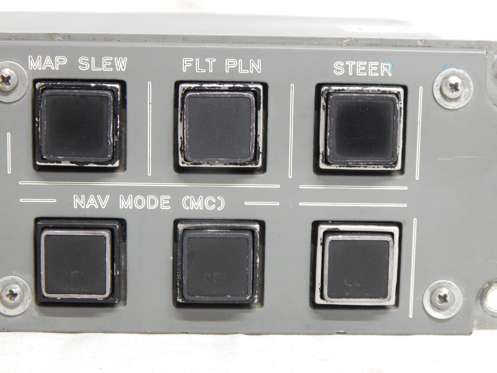 Tornado Aircraft NAV Navigation Control Panel Part No 743900-5 1R9B