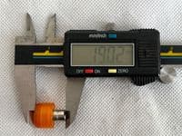 Tornado Aircraft Pilots Air Intake Control Panel 'FAIL' Light Lens [D6C]