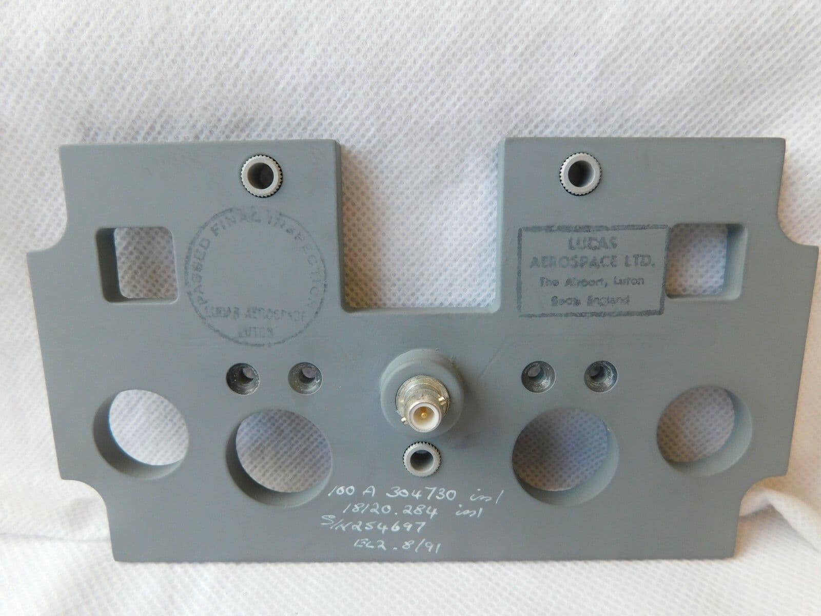 Tornado Aircraft Ramp Control Panel EL Facia 1R7B