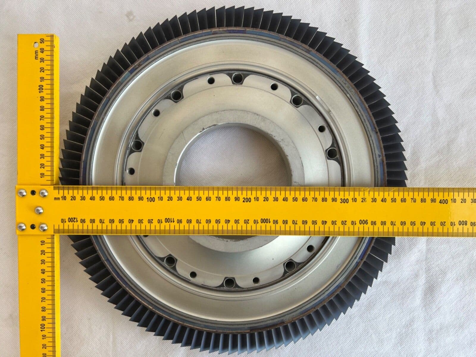 Tornado Aircraft RB199 Jet Engine Disc With 112 Blades GR6C